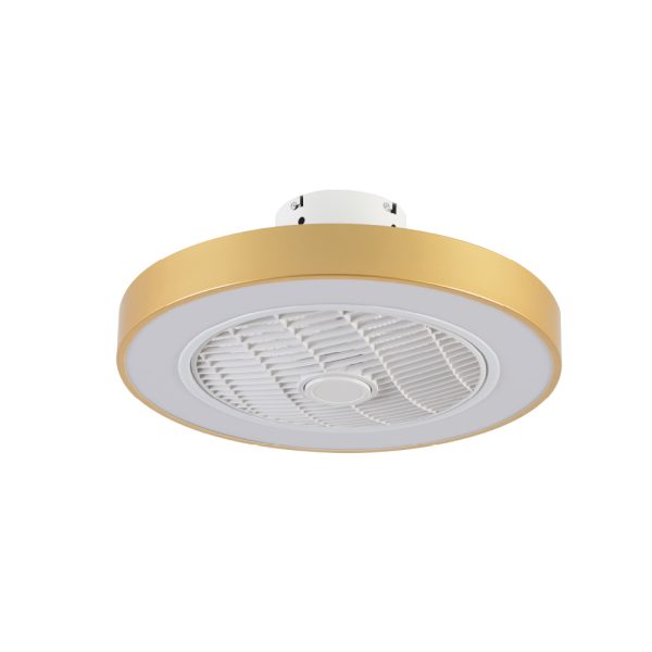 Chilko 36W 3CCT LED Fan Light in Golden Color