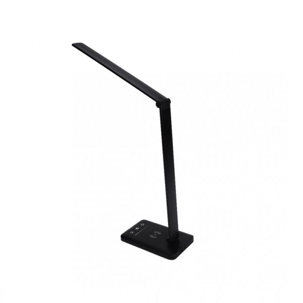 Επιτραπέζιο φωτιστικό LED 7W 3CCT (by touch) σε μαύρο χρώμα D:39cm